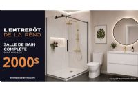 Rénover sa salle de bain sans exploser son budget avec L’Entrepôt de la Réno